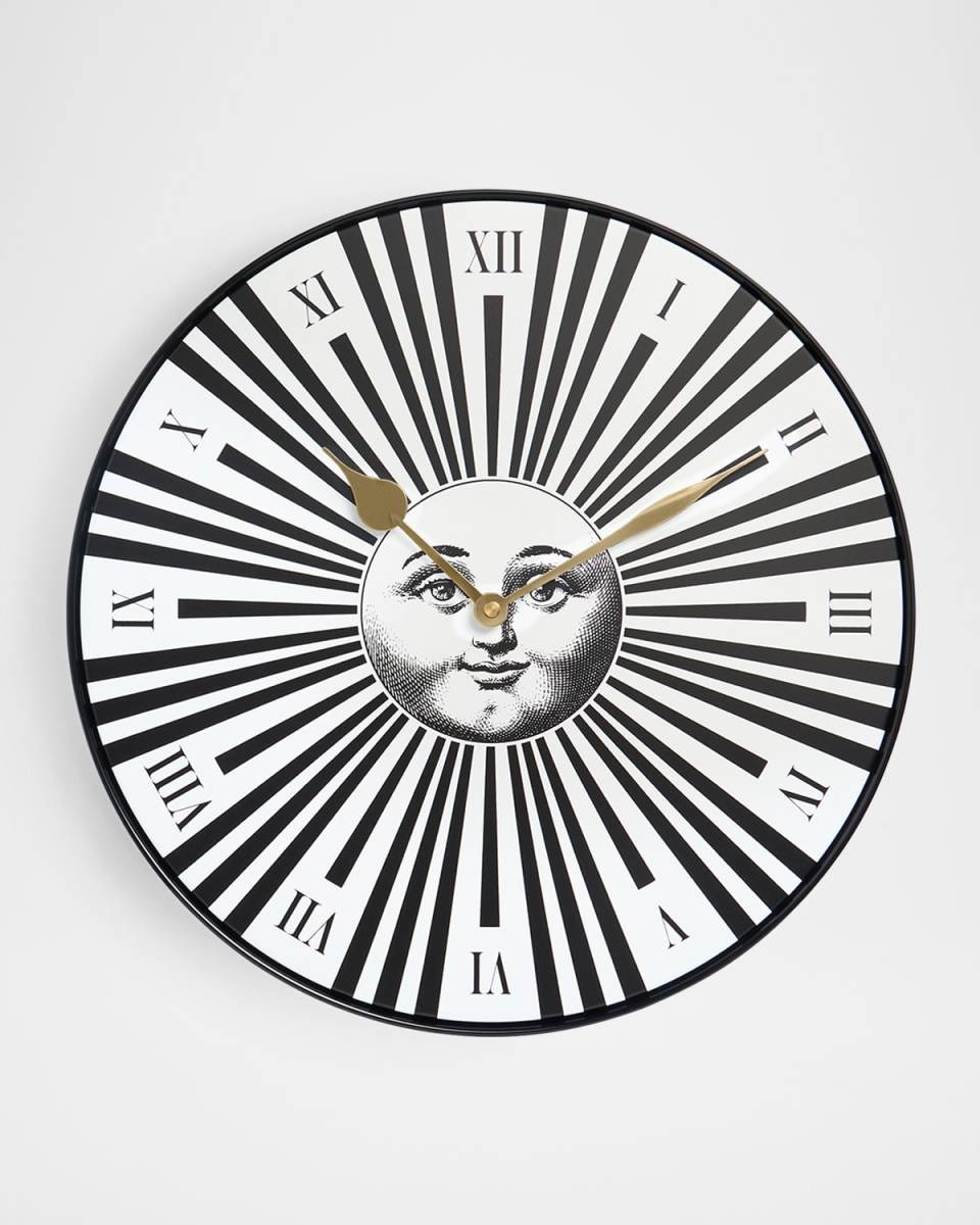 Sole Raggiante Wall Clock
